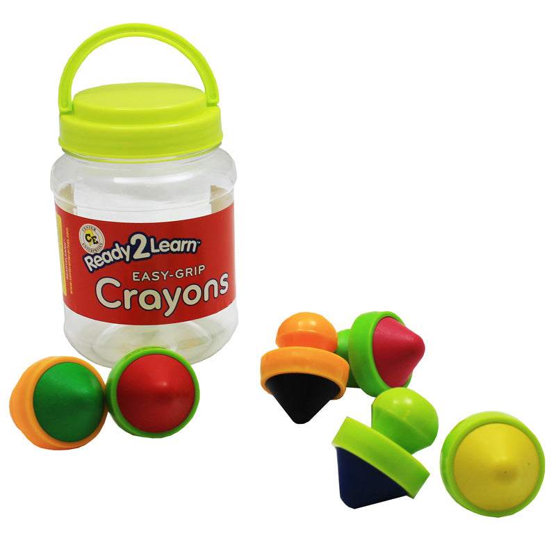 Easy Grip Crayons - Set of 6