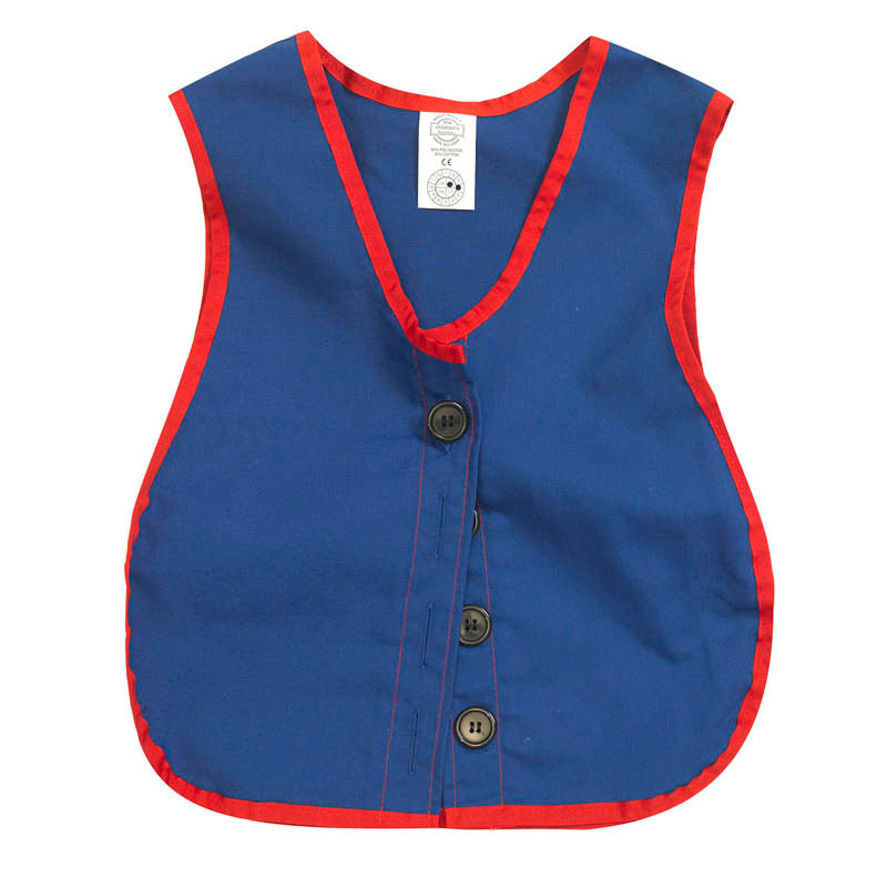 Manual Dexterity Button Vest, 13.5"W, 17.5"L