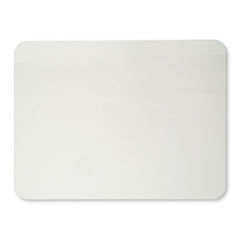 Magnetic Dry Erase Board, Two Sided, Plain/Plain, 9" x 12"