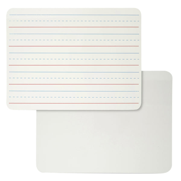 Dry Erase Board - Two Sided Magnetic; Plain/Lined