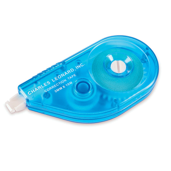 White Paper Correction Tape, Blue Case