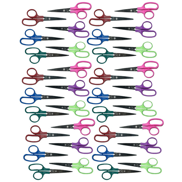 Kid Cut Plastic Scissors in Assorted Colors, Pack of 24 – Tropical Palms  Trading