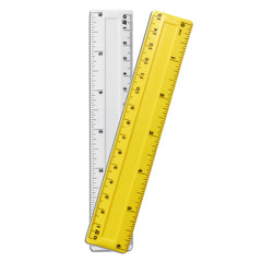 Translucent 6" Plastic Ruler, Assorted Colors