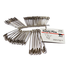 Safety Pins, Assorted Sizes, Pack of 50