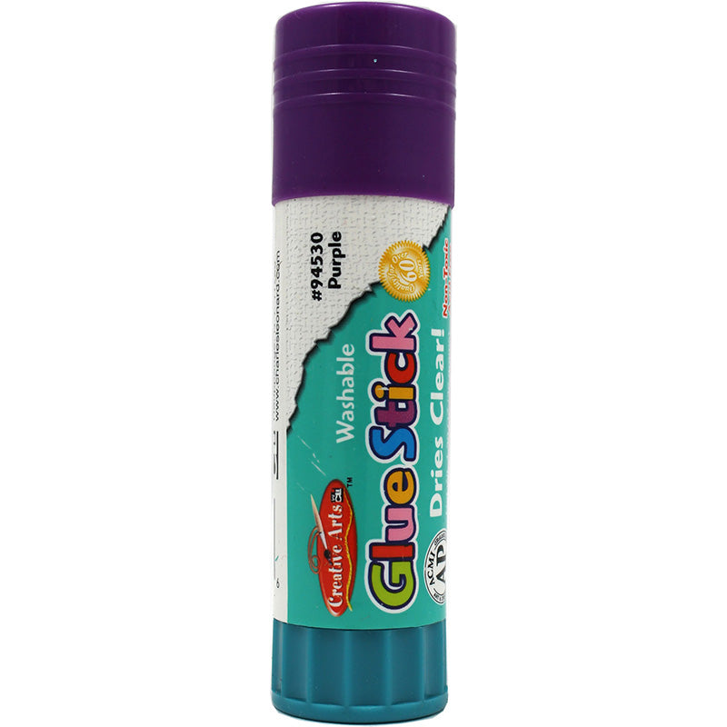 Glue Sticks, AP Certified Non-Toxic, 1.30 oz., Purple, Each