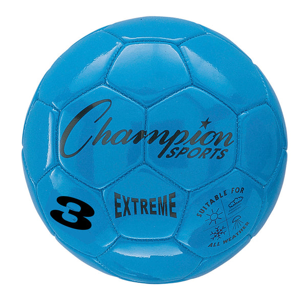 Extreme Soccer Ball, Size 3, Blue