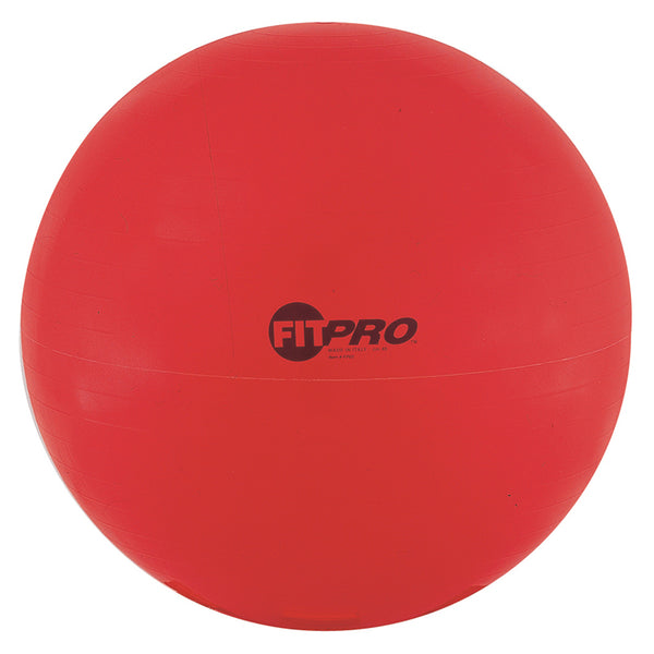 FitPro Training & Exercise Ball, 65cm, Red