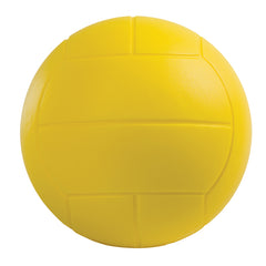 Coated Hi Density Foam Volleyball, Yellow