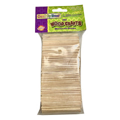 Mini Craft Sticks, Natural, 2-9/16", 500 Pieces