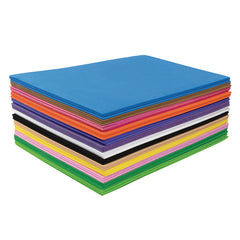 WonderFoam® Sheets, Assorted Colors, 5.5" x 8.5", 40 Sheets