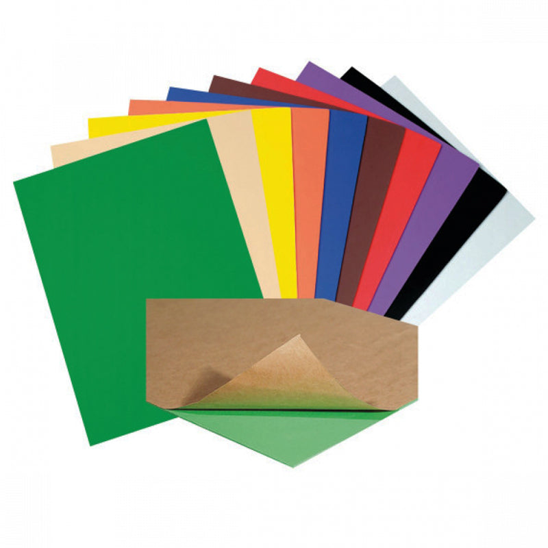 WonderFoam® Peel & Stick Sheets, Assorted Colors, 9" x 12", 20 Sheets