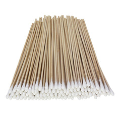 Art & Craft Swabs, Natural Wood Handles, 6" Long, 100 Count