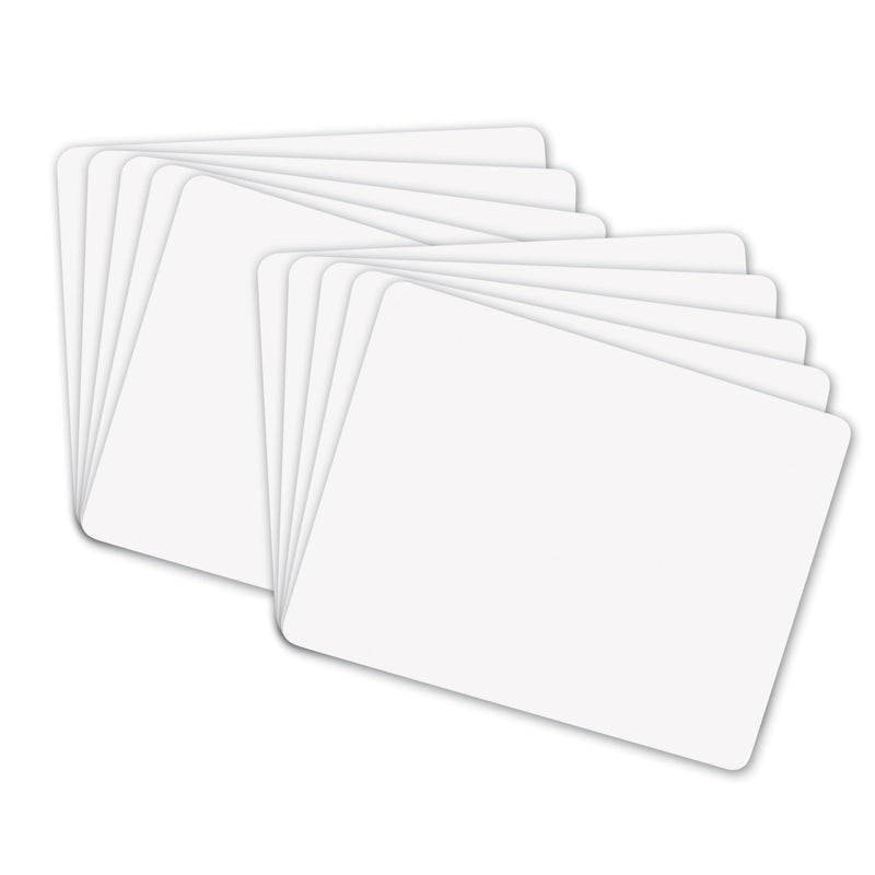 Whiteboard, 1-Sided, Plain, 9" x 12", 10 Boards