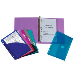 Mini Binder Starter Kit, Assorted Colors