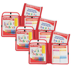 Homework Connector Folder, Red, Pack of 3