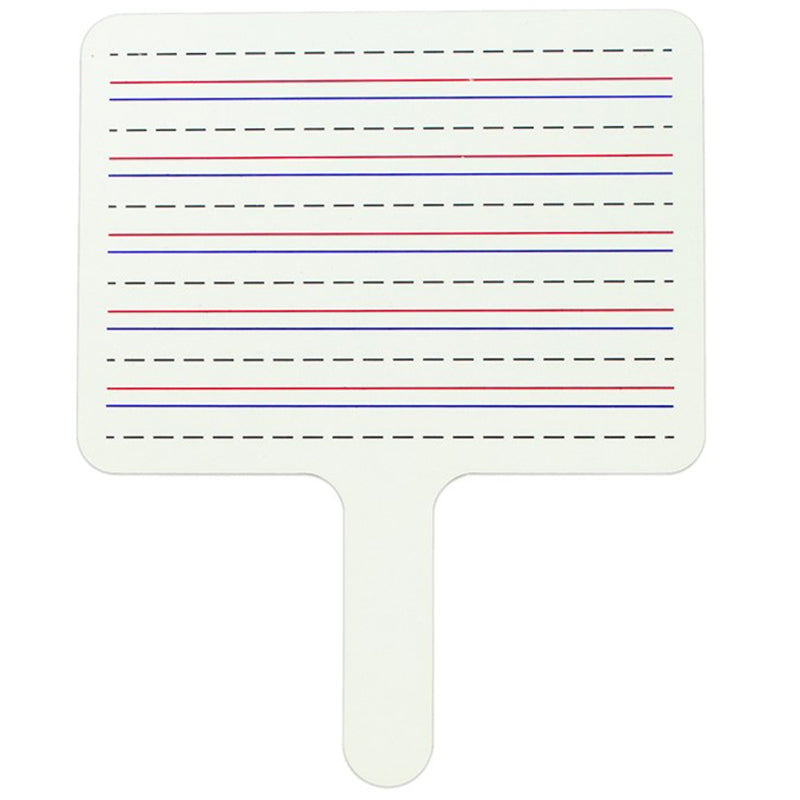 Two-Sided Dry Erase Answer Paddles, Set of 12