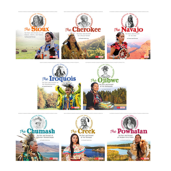 American Indian Life Book Set, Set of 8