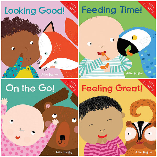 Just Like Me Board Book 4-Book Set