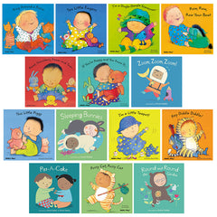 Songs and Rhymes Collection Set, Set of 14 Baby Board Books