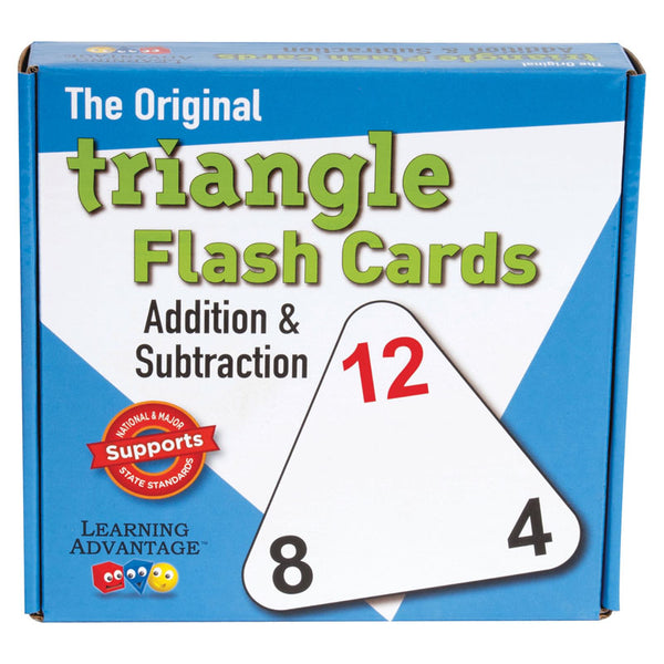 The Original Triangle Flash Cards - Addition & Subtraction - Set of 20