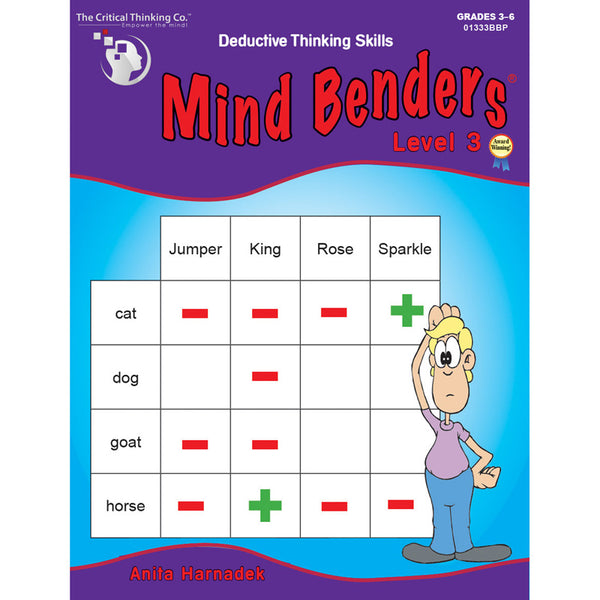 Mind Benders® Level 3, Grades 3-6