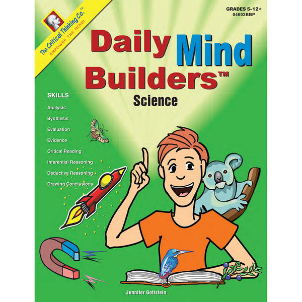 Daily Mind Builders Science Book, Grade 5-12