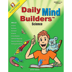 Daily Mind Builders Science Book, Grade 5-12