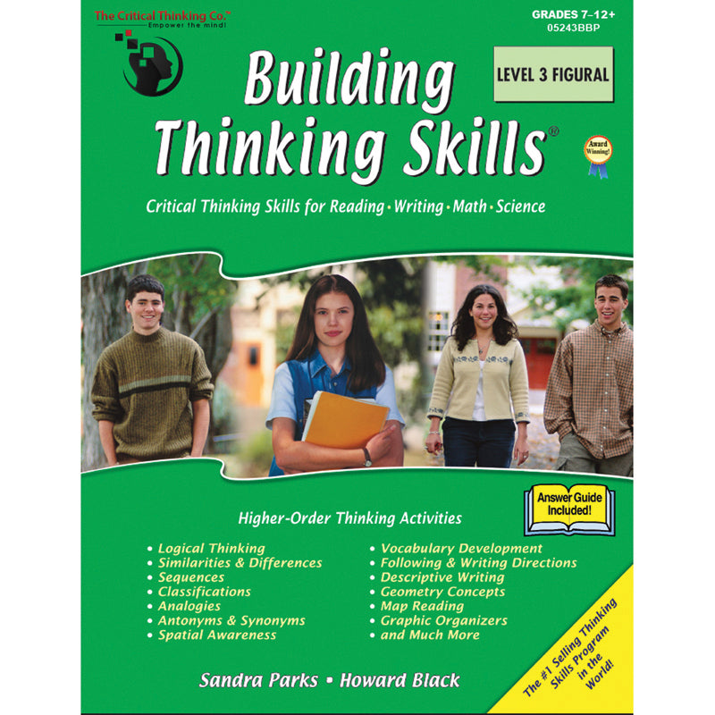 Building Thinking Skills® Book, Level 3, Grade 7-12+