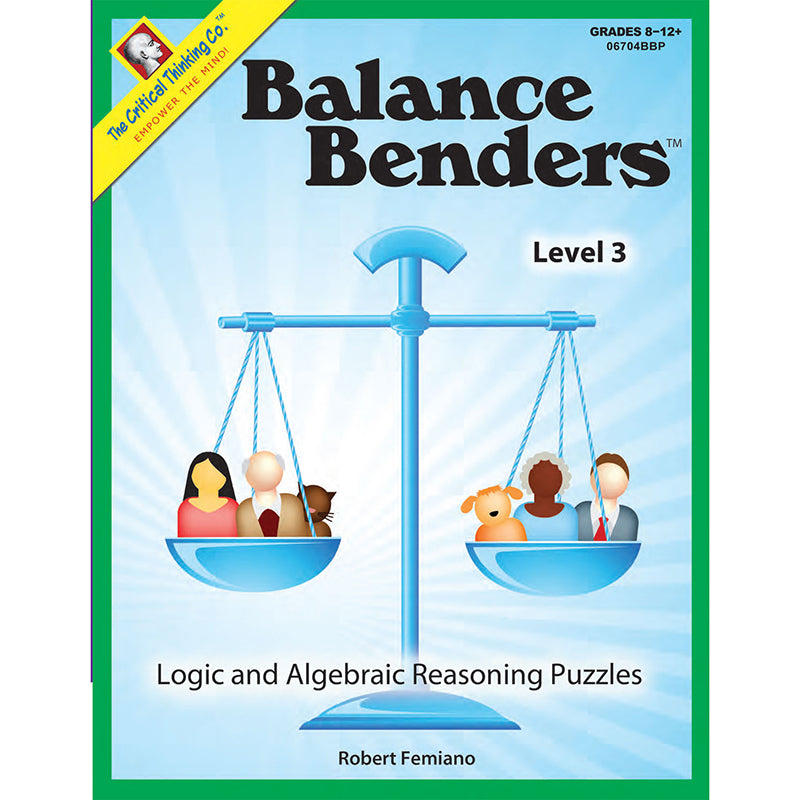 Balance Benders™, Math, Level 3, Grades 8-12+