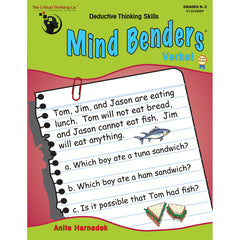 Mind Benders® Verbal, Grades K-2