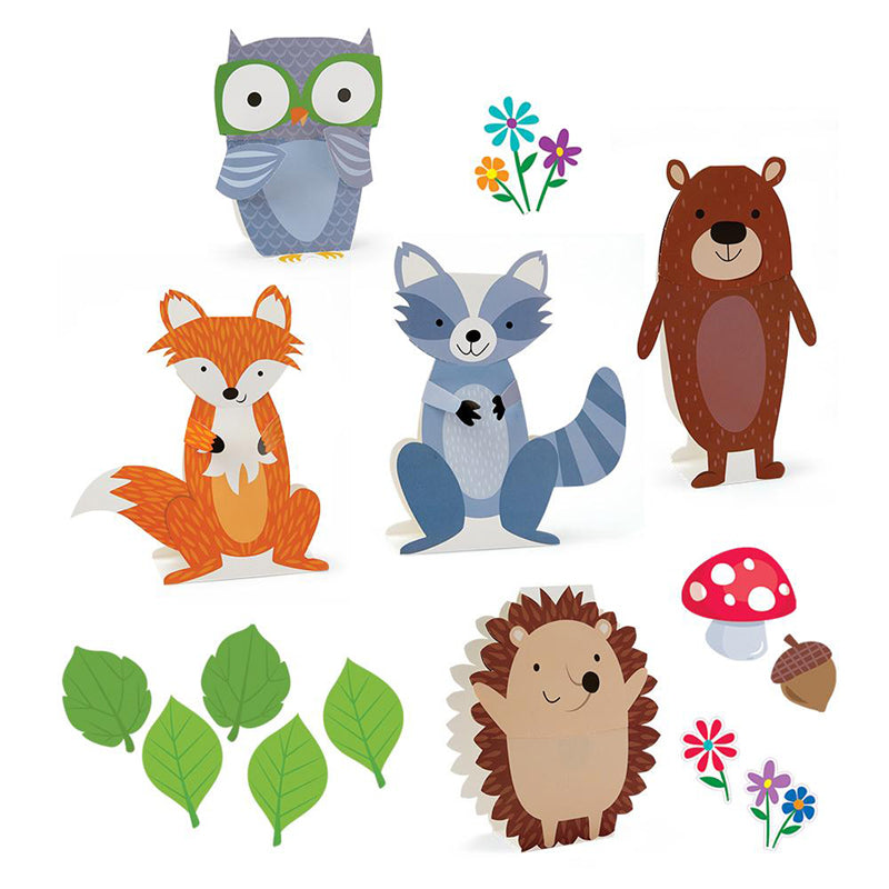 3D Pop! Stand-Up Woodland Friends Bulletin Board