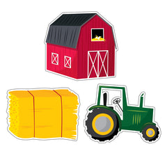 Farm Friends Farm Fun 6" Designer Cut-Outs, Pack of 36