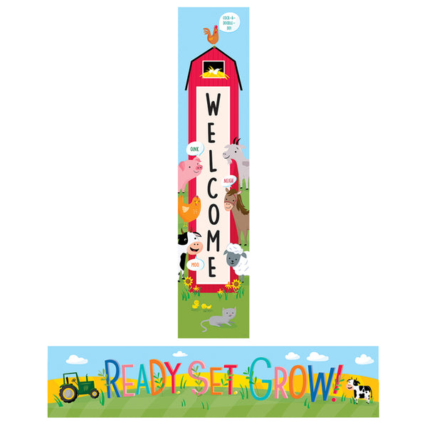 Farm Friends Welcome Banner