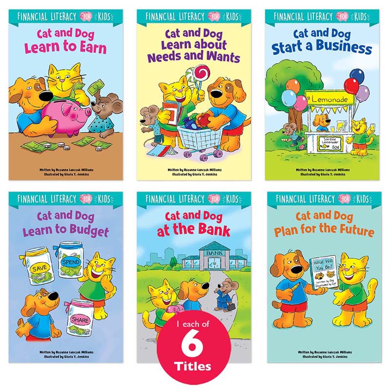 Financial Literacy for Kids 6-Book Pack