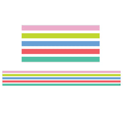 Rainbow Stripes EZ Border, 48 Feet