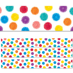 Pom Dots EZ Border, 48 Feet, 3 Packs