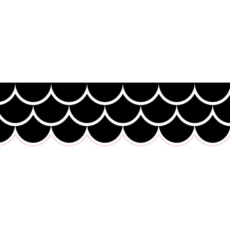 Black Scallops EZ Border™, 48 Feet