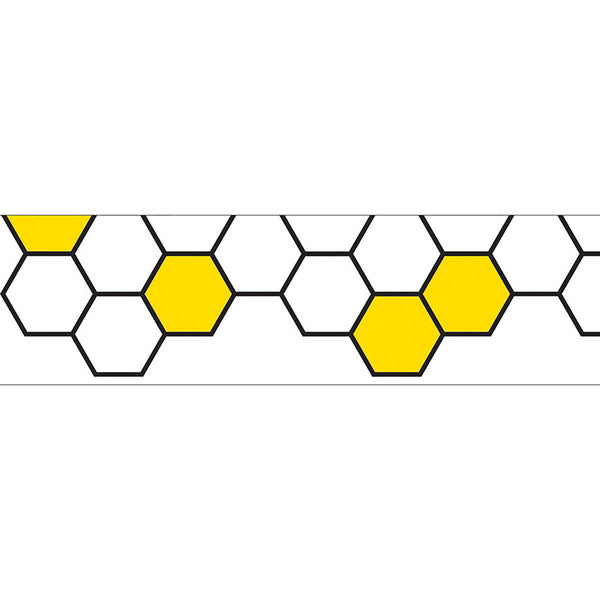 Busy Bees Honeycomb EZ Border™, 48 Feet