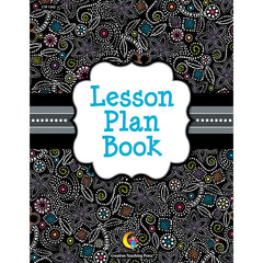 Black White Lesson Plan Book