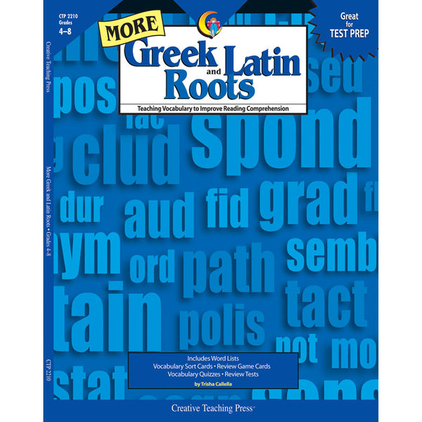 More Greek and Latin Roots Book