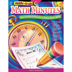 Middle-Grade Math Minutes Book