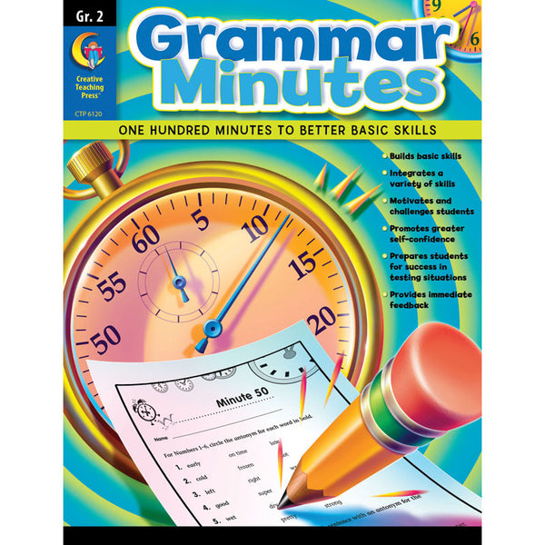 Grammar Minutes Workbook, Grade 2