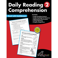 Daily Reading Comprehension Workbook, Grade 2