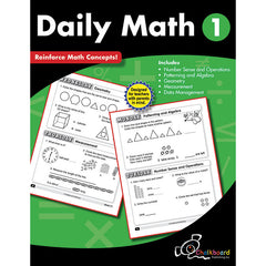 Daily Math Workbook, Grade 1