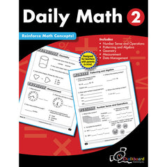 Daily Math Workbook, Grade 2