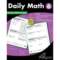 Daily Math Workbook, Grade 6