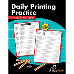 Daily Printing Practice Workbook, Grade K-2