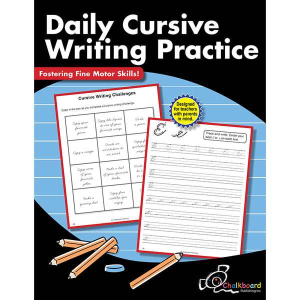 Daily Cursive Practice Workbook