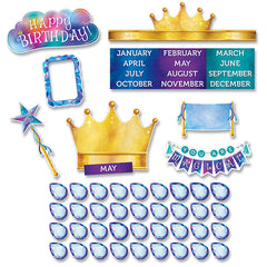 Mystical Magical Happy Birthday Mini Bulletin Board Set, 55 Pieces