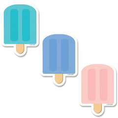 Calm & Cool Ice Pops 3" Designer Cut-Outs, 36/Pack